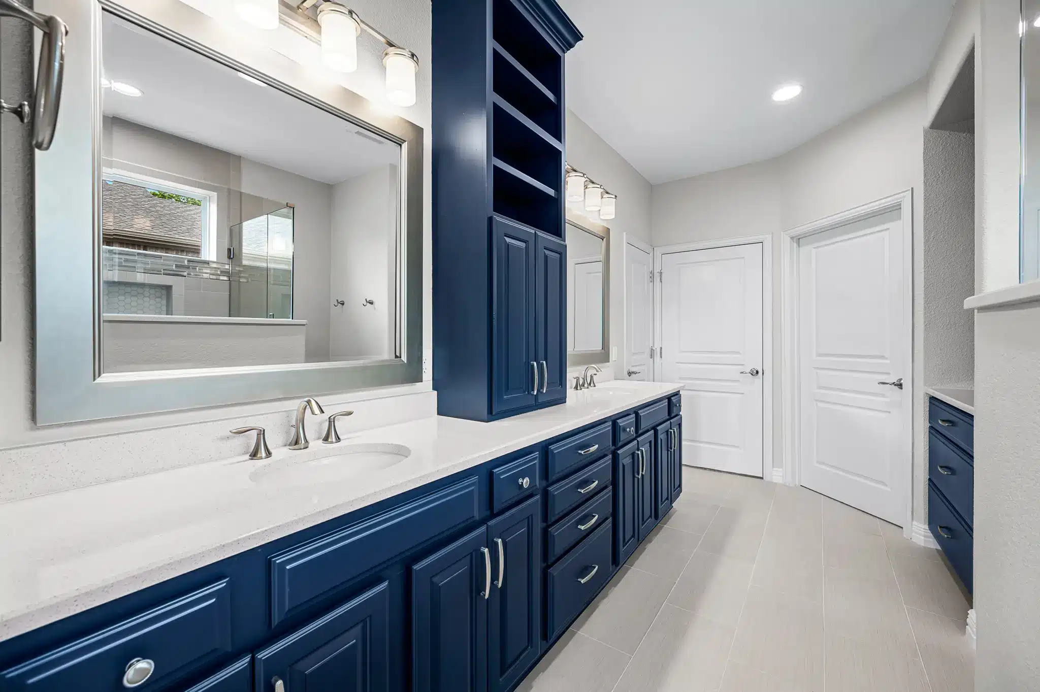 after photo Frisco home remodel of a bathroom
